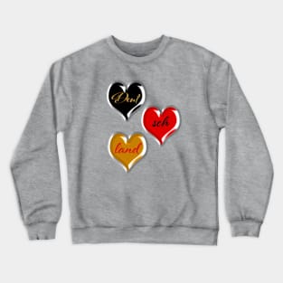 Germany Hearts - Deutsche Herzen Crewneck Sweatshirt